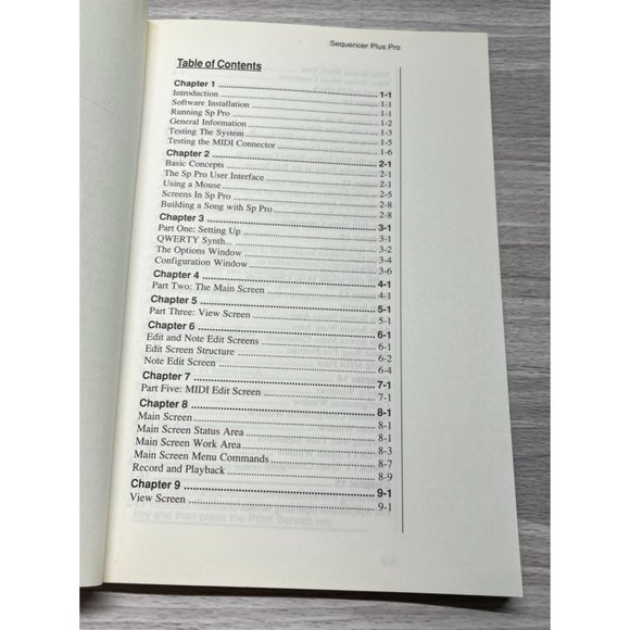 Voyetra Sequencer Plus for Sound Blaster Pro Users Guide 1991 Manual Only - Picture 2 of 9